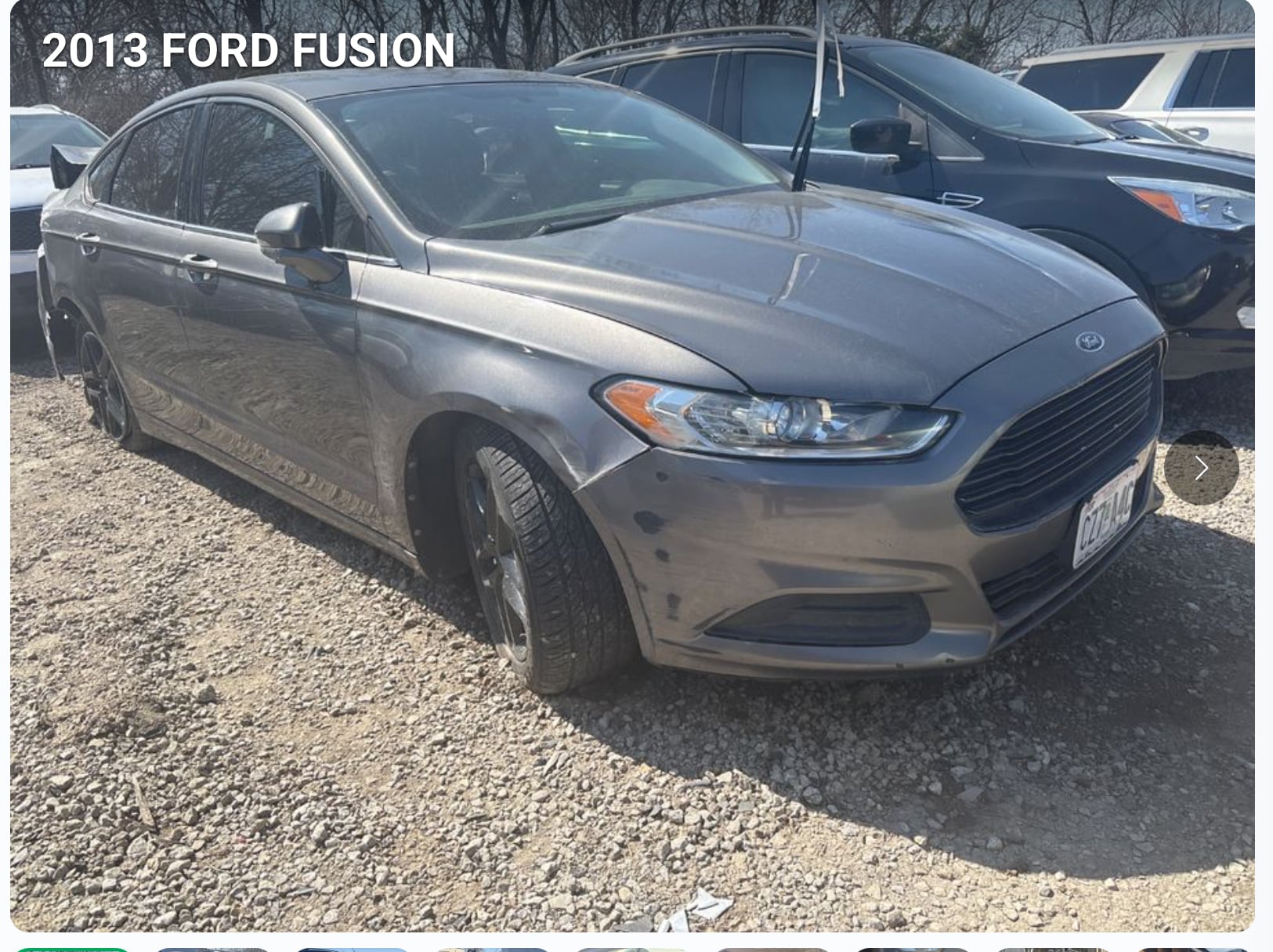 2013 FORD FUSION